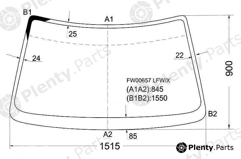  XYG part FW00657LFW/X (FW00657LFWX) Replacement part