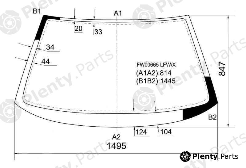  XYG part FW00665LFW/X (FW00665LFWX) Replacement part