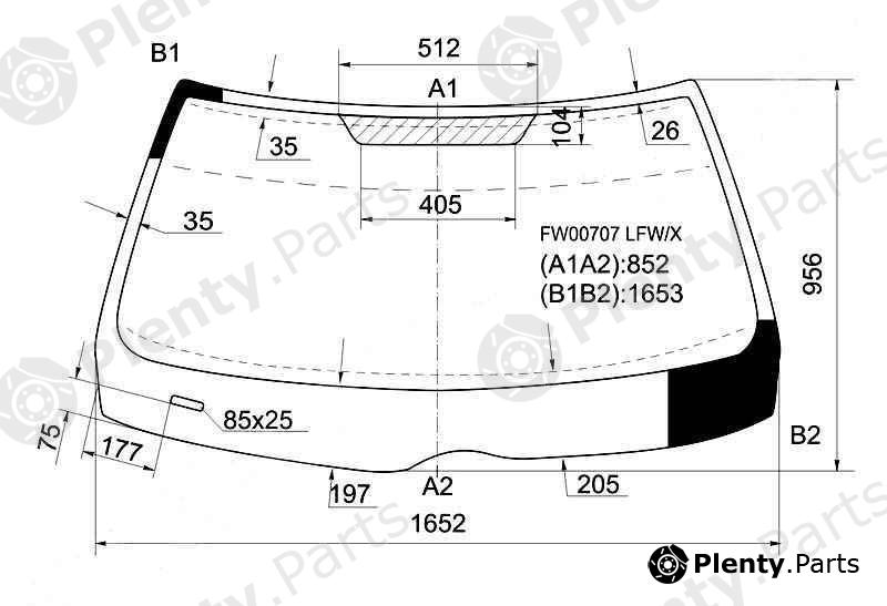  XYG part FW00707LFW/X (FW00707LFWX) Replacement part