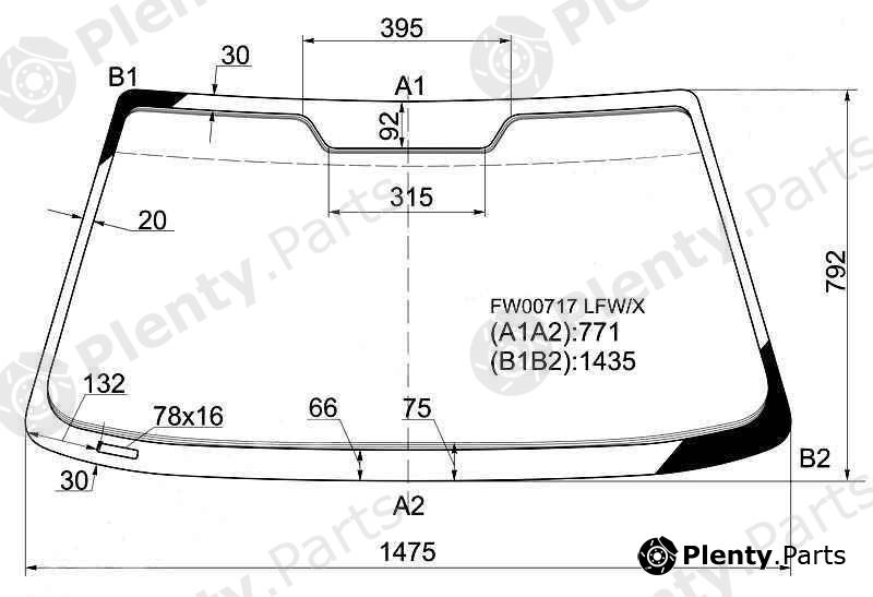  XYG part FW00717LFW/X (FW00717LFWX) Replacement part