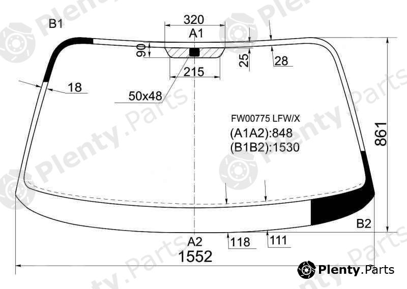  XYG part FW00775LFW/X (FW00775LFWX) Replacement part