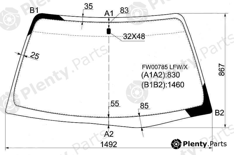  XYG part FW00785LFW/X (FW00785LFWX) Replacement part