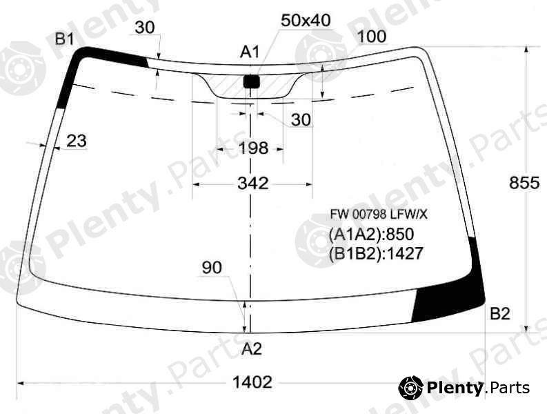  XYG part FW00798LFW/X (FW00798LFWX) Replacement part