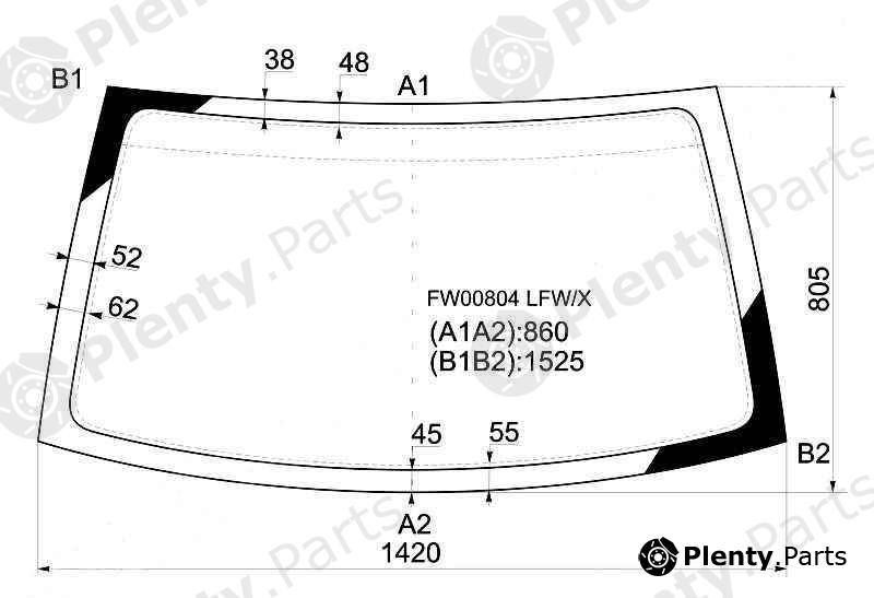  XYG part FW00804LFW/X (FW00804LFWX) Replacement part