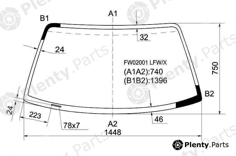  XYG part FW02001LFW/X (FW02001LFWX) Replacement part