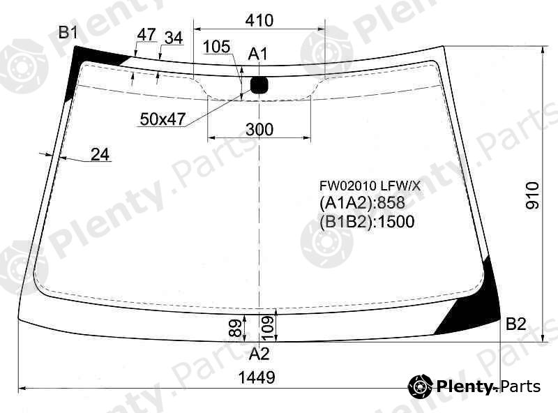  XYG part FW02010LFW/X (FW02010LFWX) Replacement part