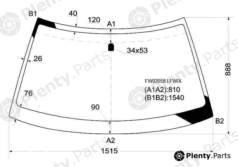  XYG part FW02058LFW/X (FW02058LFWX) Replacement part