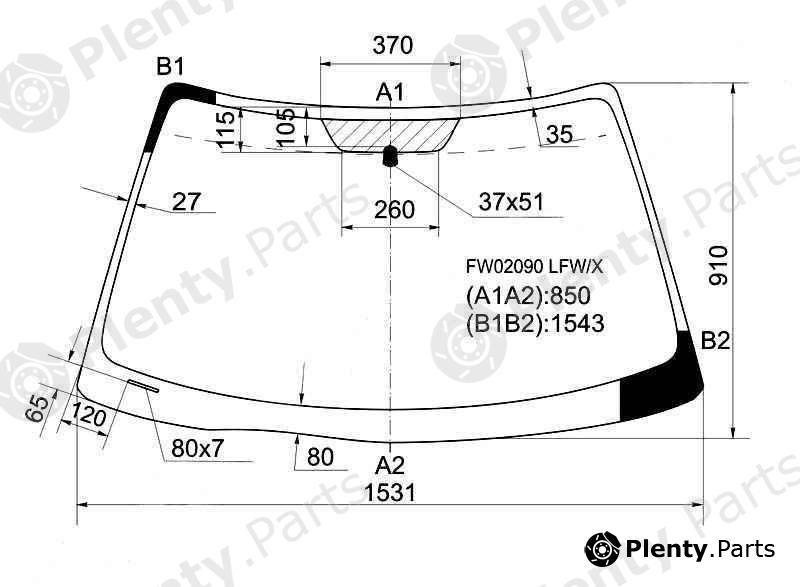  XYG part FW02090LFW/X (FW02090LFWX) Replacement part
