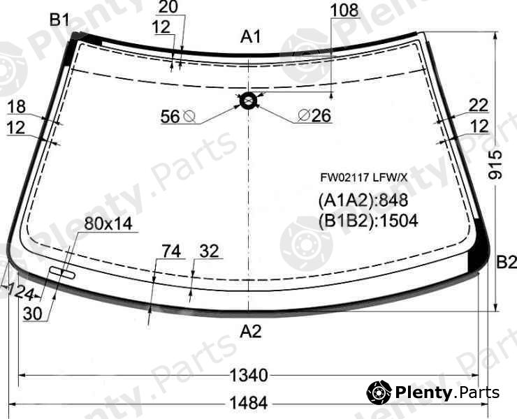 XYG part FW02117LFW/X (FW02117LFWX) Replacement part