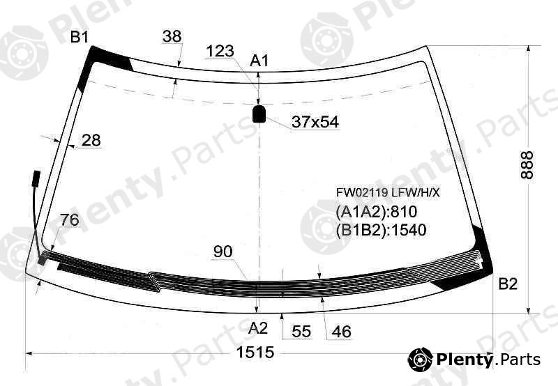  XYG part FW02119LFW/H/X (FW02119LFWHX) Replacement part