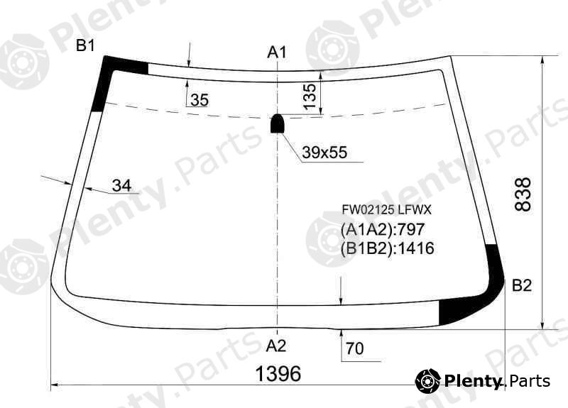  XYG part FW02125LFW/X (FW02125LFWX) Replacement part