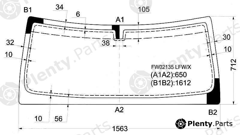  XYG part FW02135LFW/X (FW02135LFWX) Replacement part