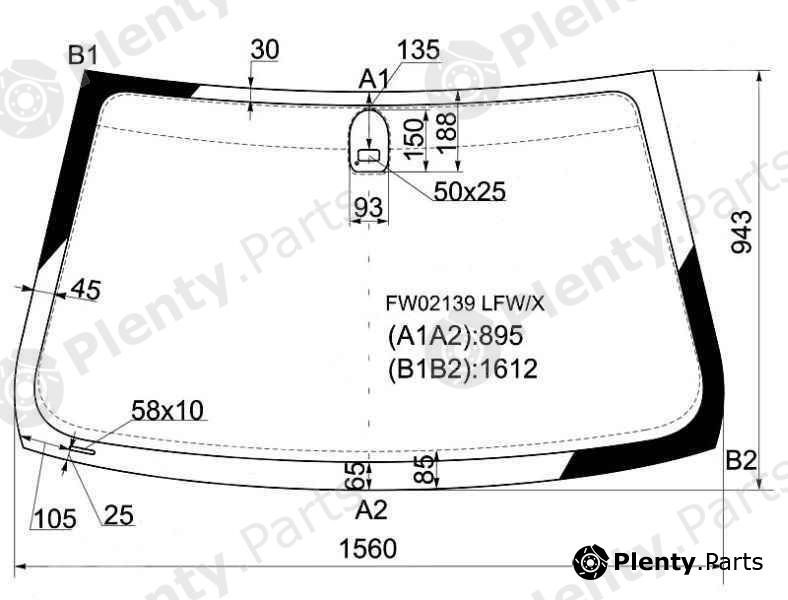  XYG part FW02139LFW/X (FW02139LFWX) Replacement part