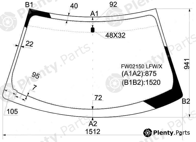  XYG part FW02150LFW/X (FW02150LFWX) Replacement part