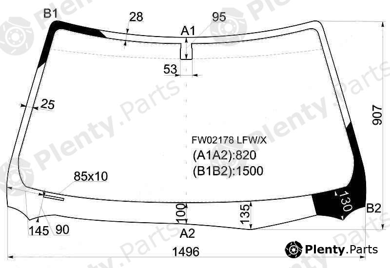  XYG part FW02178LFW/X (FW02178LFWX) Replacement part