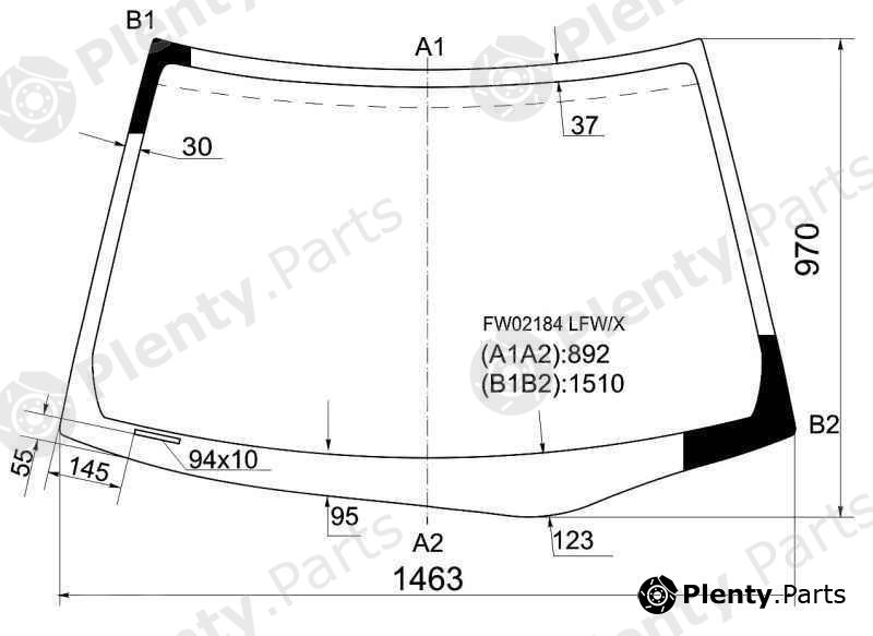  XYG part FW02184LFW/X (FW02184LFWX) Replacement part