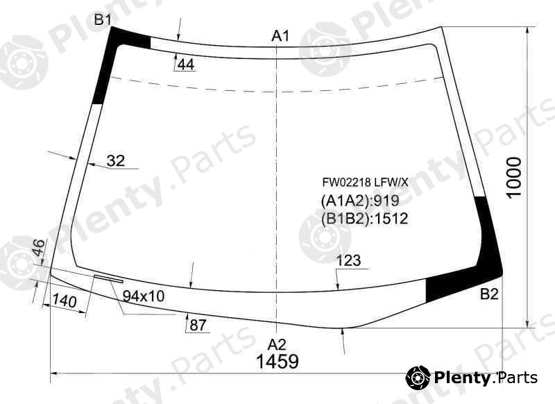  XYG part FW02218LFW/X (FW02218LFWX) Replacement part