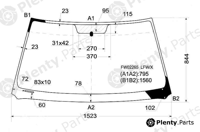  XYG part FW02265LFW/X (FW02265LFWX) Replacement part