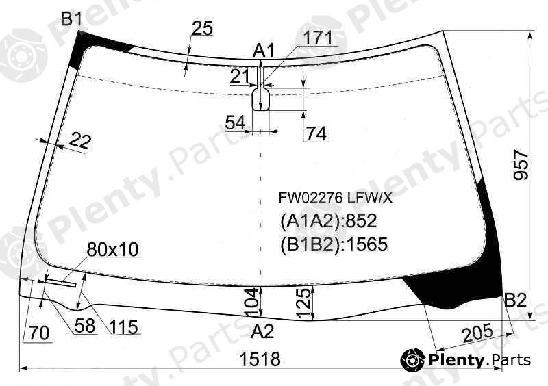  XYG part FW02276LFW/X (FW02276LFWX) Replacement part
