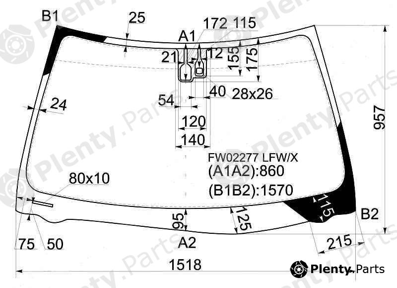  XYG part FW02277LFW/X (FW02277LFWX) Replacement part