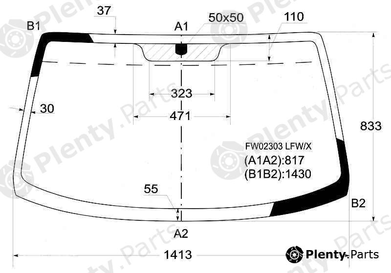  XYG part FW02303LFW/X (FW02303LFWX) Replacement part