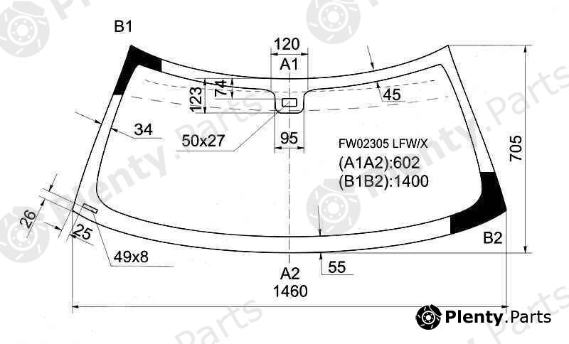  XYG part FW02305LFW/X (FW02305LFWX) Replacement part