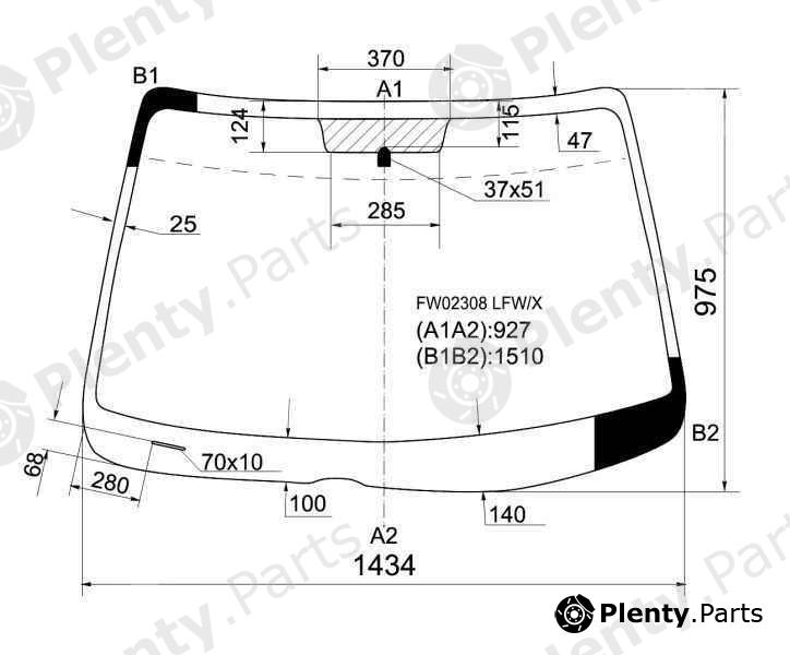  XYG part FW02308LFW/X (FW02308LFWX) Replacement part