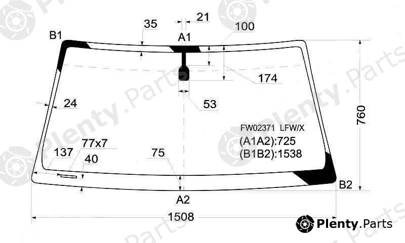  XYG part FW02371LFW/X (FW02371LFWX) Replacement part