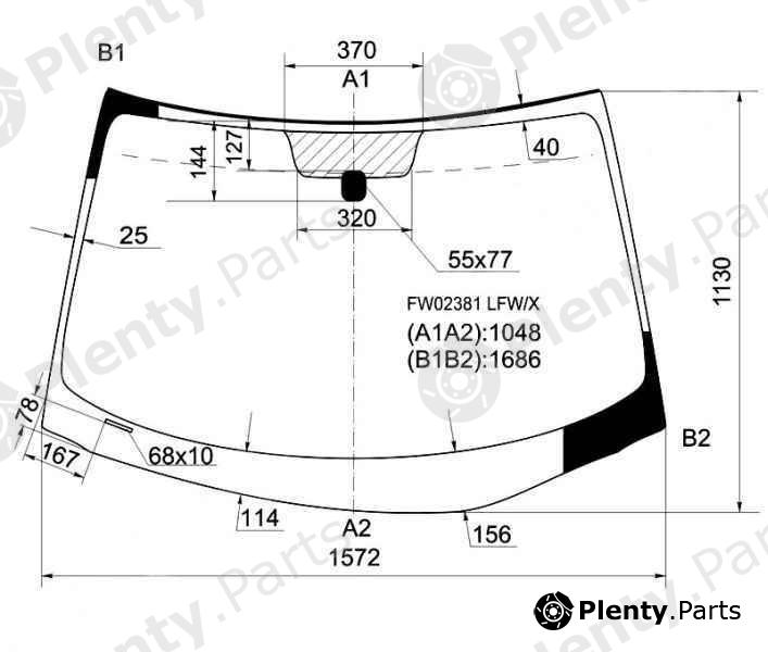 XYG part FW02381LFW/X (FW02381LFWX) Replacement part