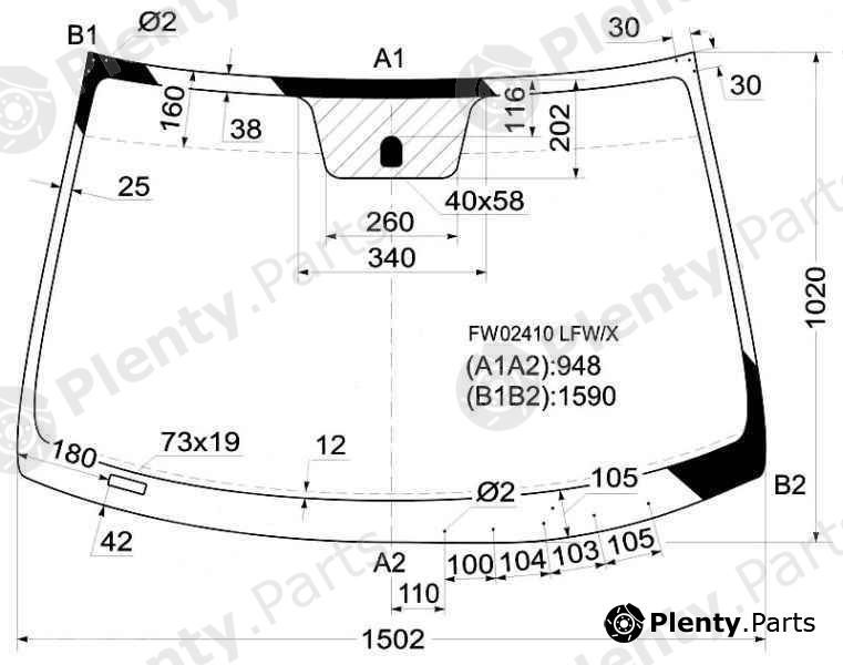  XYG part FW02410LFW/X (FW02410LFWX) Replacement part