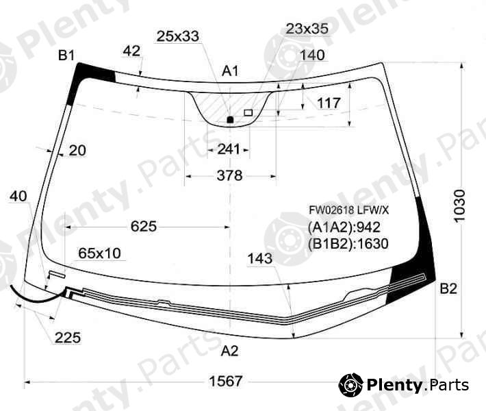  XYG part FW02618LFW/H/X (FW02618LFWHX) Replacement part