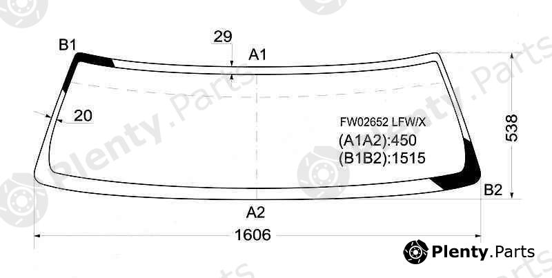  XYG part FW02652LFW/X (FW02652LFWX) Replacement part