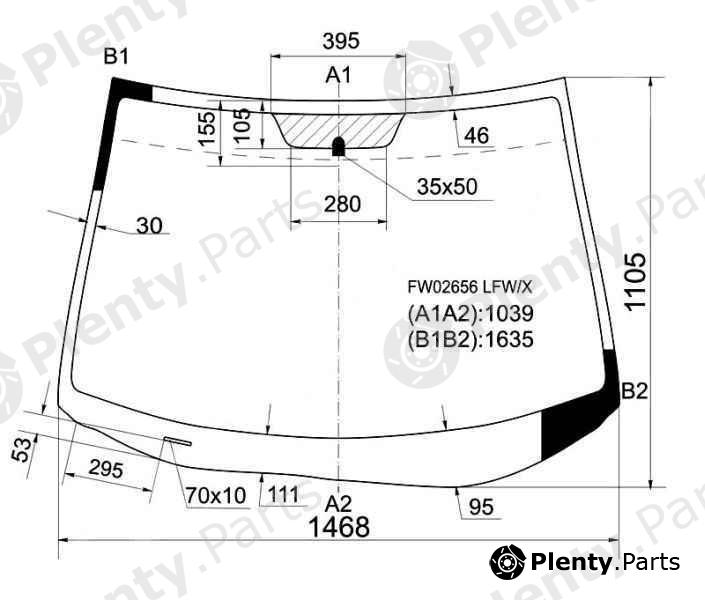  XYG part FW02656LFW/X (FW02656LFWX) Replacement part