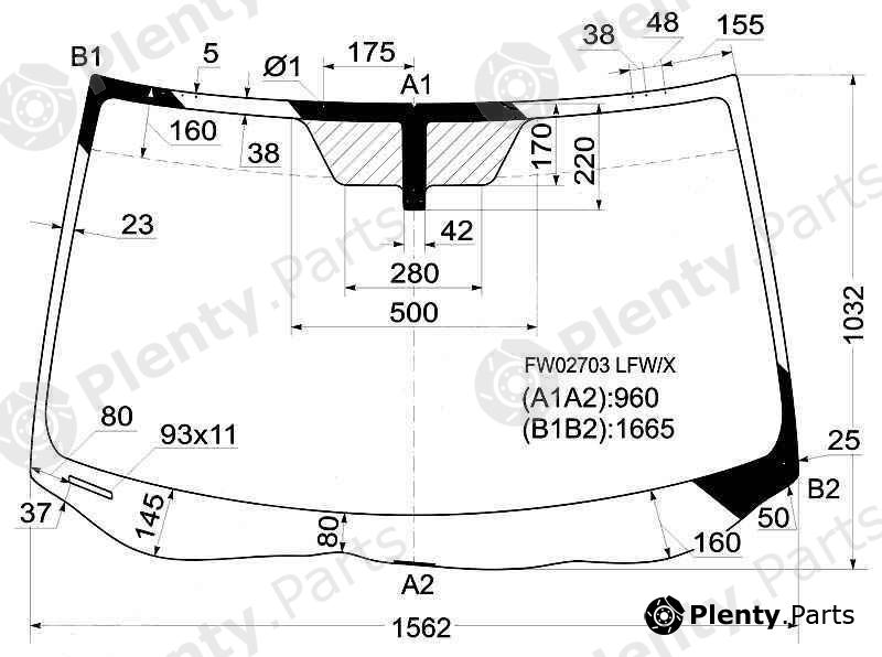  XYG part FW02703LFW/X (FW02703LFWX) Replacement part