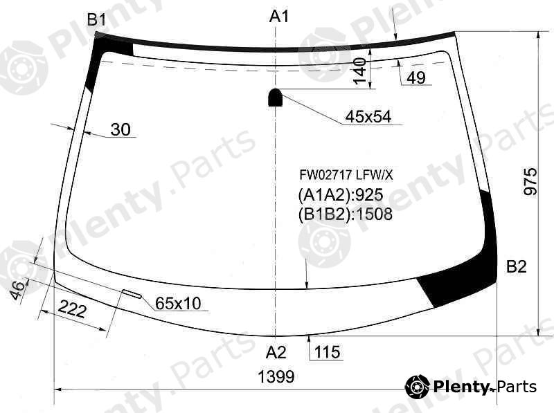  XYG part FW02717LFW/X (FW02717LFWX) Replacement part