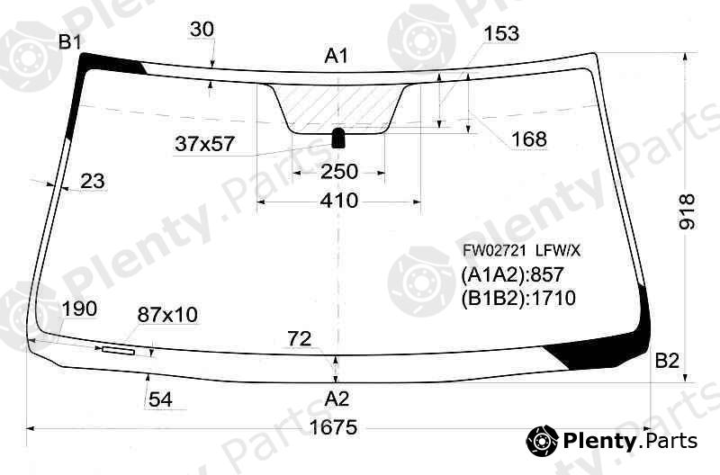  XYG part FW02721LFW/X (FW02721LFWX) Replacement part