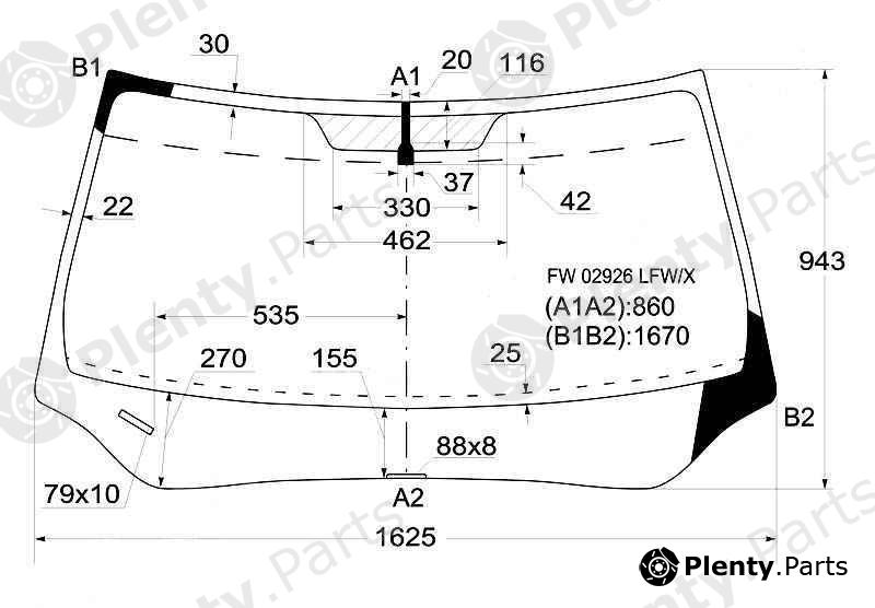  XYG part FW02926LFW/X (FW02926LFWX) Replacement part