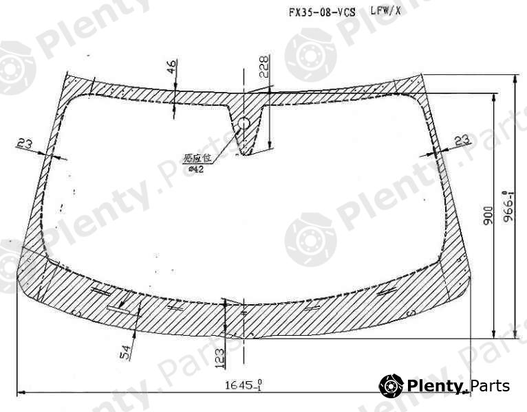 XYG part FX35-08-VCSLFW/X (FX3508VCSLFWX) Replacement part
