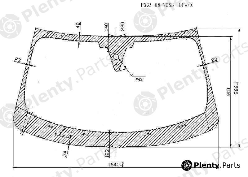  XYG part FX35-08-VCSSLFW/X (FX3508VCSSLFWX) Replacement part