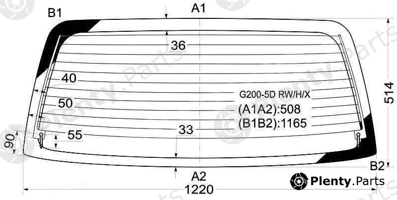  XYG part G200-5DRW/H/X (G2005DRWHX) Replacement part