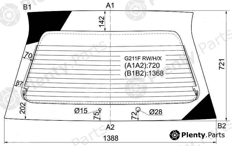  XYG part G211FRW/H/X (G211FRWHX) Replacement part