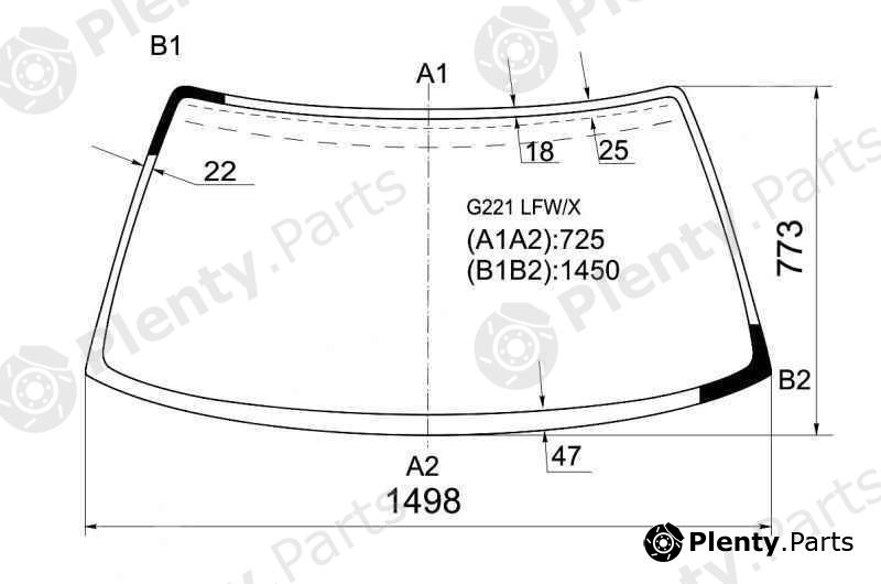  XYG part G221LFW/X (G221LFWX) Replacement part