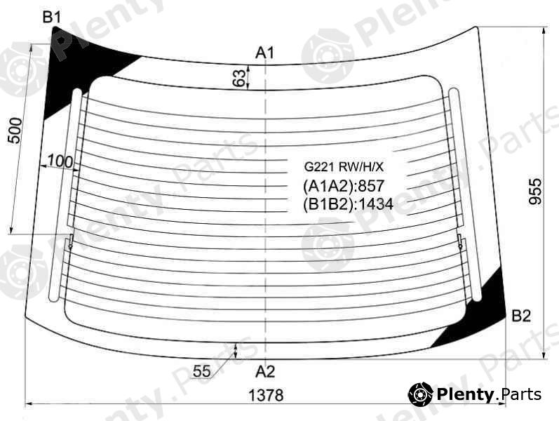  XYG part G221RW/H/X (G221RWHX) Replacement part