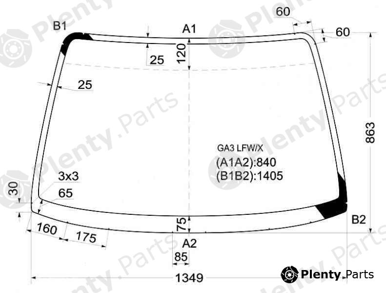  XYG part GA3LFW/X (GA3LFWX) Replacement part