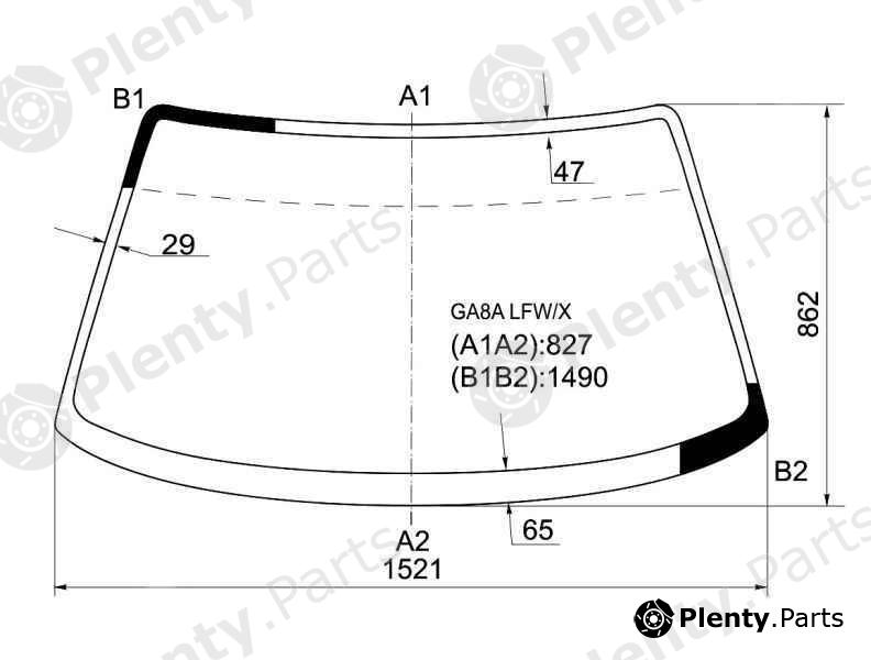  XYG part GA8ALFW/X (GA8ALFWX) Replacement part