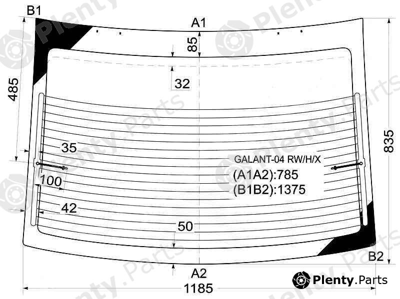  XYG part GALANT-04RW/H/X (GALANT04RWHX) Replacement part