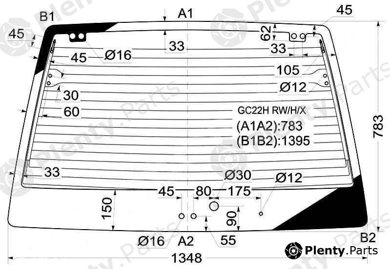  XYG part GC22HRW/H/X (GC22HRWHX) Replacement part
