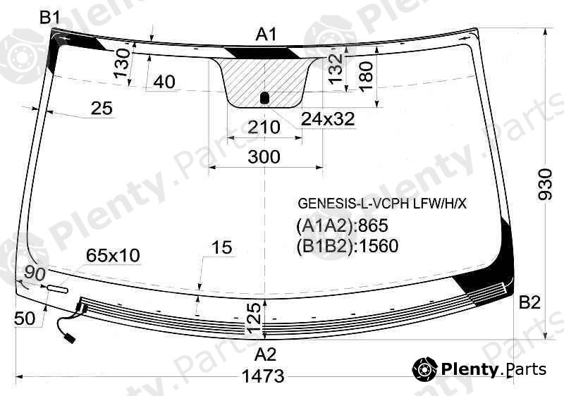  XYG part GENESIS-L-VCPHLFW/H/X (GENESISLVCPHLFWHX) Replacement part