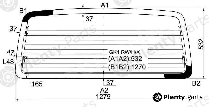  XYG part GK1RW/H/X (GK1RWHX) Replacement part