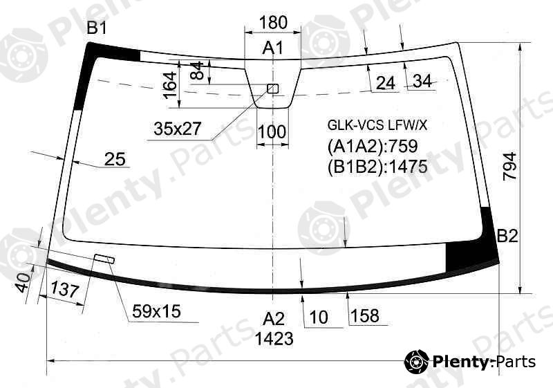  XYG part GLK-VCSLFW/X (GLKVCSLFWX) Replacement part